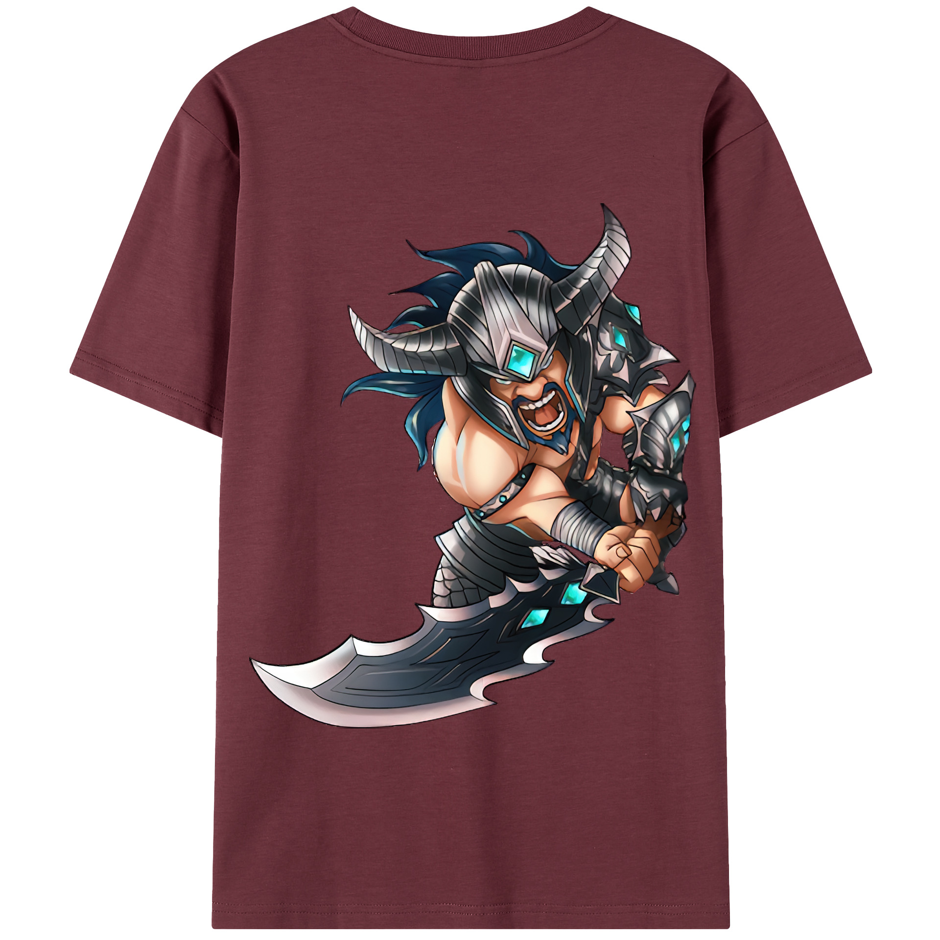リーグ・オブ・レジェンド League of Legends LOL 綿100％半袖Tシャツ（背面プリント）